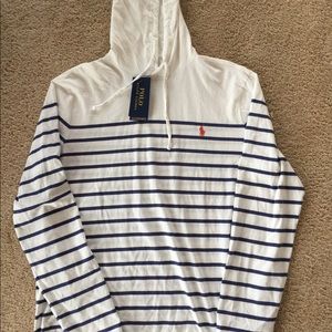 Polo Ralph Lauren men’s long sleeve top hood Large